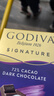 歌帝梵（Godiva）醇享72%可可进口高浓黑巧克力90g 休闲零食  喜糖伴手礼 生日礼物 实拍图