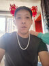 梦至尊999龙头项链男士时尚霸气链子足银潮男项链银饰礼物送男友 加厚7.5毫米毫米粗【95克67厘米长龙骨链】 实拍图