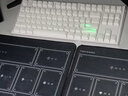 GANSS 3104TPro/3087TPro/3108TPro客制化机械键盘104键高斯三模RGB无线键盘蓝牙有线插拔办公游戏键盘 3087TPro白色【侧刻下灯位三模RGB】 KTT静音红轴（办公 实拍图