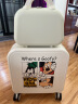 芈上宣（MISHANGXUAN）卡通儿童行李箱女18英寸可爱小型拉杆箱宝宝登机箱 白色-米奇+小包 20寸 顺丰 晒单实拍图