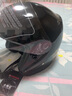 雅马哈雅马哈摩托车电动车头盔3C认证男女四季轻便安全帽四分之三盔春夏 亮黑色（贴面版型） XL 实拍图