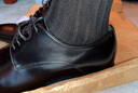 REGAL丽格T62B商务正装鞋三接头皮鞋缝制鞋婚鞋德比鞋男士皮鞋男 BJP(黑色/日本进口牛皮革) 37 实拍图