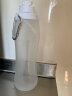 莱贝（RYBACK）便携运动水壶折叠硅胶水杯户外饮水壶骑行跑步登山防摔防漏软水瓶 白色 500ml 晒单实拍图