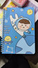 A5笔记本记事本学生用品作文本创意学习文具笔记本本子 可爱线圈本【随机1本】60张120页 A5【随机】 实拍图