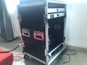 狮乐 （SHILE）机柜音响设备专用铝合金航空箱功放话筒调音台设备机柜带前后门16U 实拍图