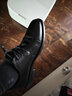 意尔康男鞋 皮鞋男春季新款真皮软面舒适透气男商务鞋正装婚庆皮鞋 黑色 44 实拍图