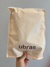 ubras【虞书欣同款】罗纹辣妹短款背心带胸垫背心女免穿内搭打底 短款背心-黑色 L 实拍图
