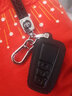 安诗途26款丰田汉兰达钥匙套包5座7第四代汉兰达双擎真皮汉兰达钥匙扣壳 B款黑色【24—2026款一键启动2键】 实拍图
