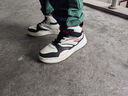 安踏（ANTA）儿童运动鞋男大童2024秋冬百搭小白鞋魔术贴高帮板鞋A12438002 实拍图