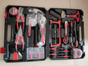 安捷顺家用工具箱套装五金工具套装多功能家庭电工木工电讯维修工具组合套装 新潮红88件套 实拍图