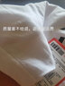 李宁（LI-NING）短袖t恤男装夏季新款棉质吸湿透气运动半袖男上衣圆领logo运动服 标准白 XL/180 实拍图