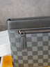 Cohnim kevin奢侈品男士手包手拿拉链男包手抓长钱包送老公男友七夕情人节礼物 【时尚百搭】c211格子黑【贺卡专用】 实拍图
