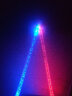 波悦（Booyoo）专业鼓棒架子鼓儿童彩色成人鼓槌发光5A荧光电子鼓鼓锤表演舞台夜 星空：红蓝双色闪光 实拍图