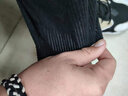 鲁宾克美式复古灯芯绒裤子男春夏季新款阔腿男裤运动休闲裤宽松直筒长裤 2348黑色(常规) 5XL (建议体重180-200斤) 实拍图