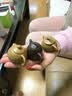 瓷牌茗茶具（cipaiming teaset）瓷牌茗 迷你紫砂茶壶指尖壶茶宠茶玩可养袖珍小茶壶功父亲节礼物 紫泥（秦权）指尖壶 实拍图