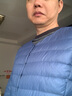 鸭鸭（YAYA）2023秋冬新款轻薄羽绒服男士内胆短款休闲百搭鸭绒保暖外套K 雾霾蓝色 XL 实拍图