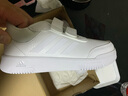 adidas阿迪达斯童鞋儿童休闲鞋春夏男童女童魔术贴运动鞋小白鞋GW1987 实拍图