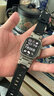 MSSM适用苹果手表表带Apple watch S11/ultra3/S10/9/8/SE3金属扣硅胶表带iwatch男士表带-44/45/46/49 实拍图