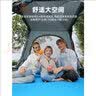 骆驼（CAMEL）户外帐篷野餐多人野外露营防雨黑胶防晒加厚公园帐篷双层全自动 【黑胶自动帐篷】银化绿 136BJ54018 均码 实拍图