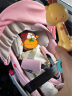 怡戈（Ekobebe）婴儿提篮式安全座椅新生儿安全睡篮车载汽车宝宝座椅摇篮0-15个月 基础版-水粉 实拍图