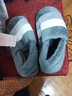 惠夫人冬季棉拖鞋男包跟情侣家居家室内月子厚底防滑保暖产后棉鞋女 兔毛全包 深灰 38-39 【适合37-38码穿】 实拍图