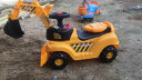 维茵儿童电动挖掘机挖挖机可坐可骑模型大号1-5岁宝宝男孩玩具挖土车 大号手动（升级加厚音乐带后兜） 实拍图