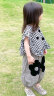 mlgt kids童装女童套装夏季新款宝宝衣服洋气时髦儿童格子短袖两件套 格子花朵 夏款 100cm 晒单实拍图