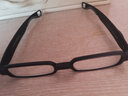 诺克维亚高清360度旋转防蓝光老花镜tr折叠男女式轻便携时尚电脑手机树脂抗辐射视光超轻舒适老化花眼镜 黑色 200度(建议55-59岁) 实拍图