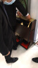 雅客来 自动擦鞋机酒店大堂商用立式感应电动刷皮鞋器办公宾馆擦皮鞋机 木纹色 实拍图