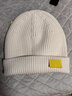 柠檬宝宝儿童帽子秋冬男女童毛线帽保暖护耳宝宝小孩针织帽 赫莱白 52  实拍图