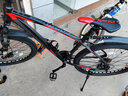 永久（FOREVER） 自行车男女大轮组铝合金山地车33级变速油碟刹一体轮式越野单车 27.5寸辐条轮 黑红色 实拍图
