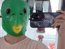 吉米兔（JIMITU）绿头鱼头套面具搞笑网红道具马赛克眼镜创意减压玩具恶搞整蛊 绿鱼头套 实拍图
