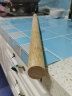 双枪（Suncha）擀面杖 竹制压面棍擀面条竹棒 60cm  实拍图
