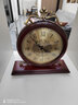 凯恩斯（KAIENSI） 立体钟欧式创意坐钟现代客厅木质座钟时尚卧室台钟摆件复古钟表 1817C大号【双面座钟】静音机芯 实拍图