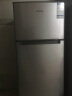 奥马(Homa) 118升 双门小冰箱 家用小型两门电冰箱 宿舍 租房 办公室 迷你节能 PS6环保内胆 银色 BCD-118A5 实拍图