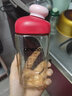 恩尼诺（aneno）牛奶杯宝宝直饮杯儿童水杯亲子喝水PPSU水杯喝奶贝雷帽幼儿园水杯 亲子杯【红+绿】【赠吸管】 330ml 实拍图