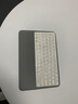 鹿为 妙控键盘   护腕垫底座硅胶手托垫创意Magic无线二代蓝牙键盘托 苹果无线键盘托-灰色-78键 实拍图