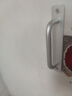 免打孔门把手手柄铝合金门拉手玻璃门窗塑钢阳台门推拉门把手柜门 哑光银【螺丝款】 15厘米长 实拍图
