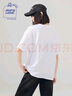 JEANSWEST CLUB真维斯纯棉短袖2025年夏季t恤女装美式宽松时尚百搭白色学生上衣 实拍图