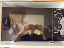格兰仕微波炉烤箱一体机 光波炉 800W家用不锈钢内胆机械旋钮式23L平板式简单易用G80F23SP-M8 实拍图