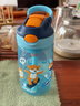 contigo【普惠版】康迪克儿童吸管 学生便携防漏运动水杯 滑板狗狗400ml 实拍图