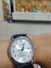 西铁城（CITIZEN）光动能男女士情侣手表 商务腕表 简约休闲日期显示 男士手表 AW1231-07A 皮带男款 实拍图