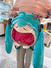 初音痛包毛绒大嘴单肩包卡通经典少女双肩包miku周边学生书包礼物 高端痛包双肩包(40*40) 实拍图
