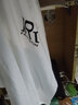 普达驰100纯棉短袖T恤男新款夏季潮流港风复古宽松韩版上衣内搭体恤半袖 白色 胸前 IR字母 2XL 实拍图