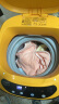 KWSK日本KWSK洗衣机免污迷你高温煮洗婴儿儿童洗衣机全自动杀菌烘干一体家用波轮儿童小型宝宝专用洗脱 洁净款（大麦黄）6斤 实拍图