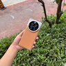 摩及oppo Find x6pro手机壳素皮真素皮findx6保护套超薄镜头全包防摔商务轻奢简约高端 Find X6【大漠银月】 实拍图