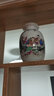 隆贺 景德镇陶瓷器小花瓶花插家居装饰客厅摆件婚庆插花瓶台面工艺品 花开富贵 不带底座 实拍图