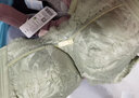都市丽人文胸薄款乳胶内衣无钢圈超薄透气蕾丝女士大胸显小2B13A3 实拍图