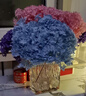 匠心绽放绣球干花永生花花束天然真花轻奢高档家居客厅装饰插花蓝色20271 实拍图