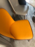 哈骆顿（HALODN）餐椅家用小户型北欧餐厅休闲靠背椅酒店意式轻奢贝勒椅子加厚凳子 【单椅】（橙色+莫兰紫） 2把起发 实拍图